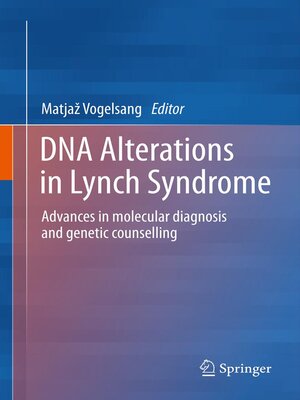 cover image of DNA Alterations in Lynch Syndrome
